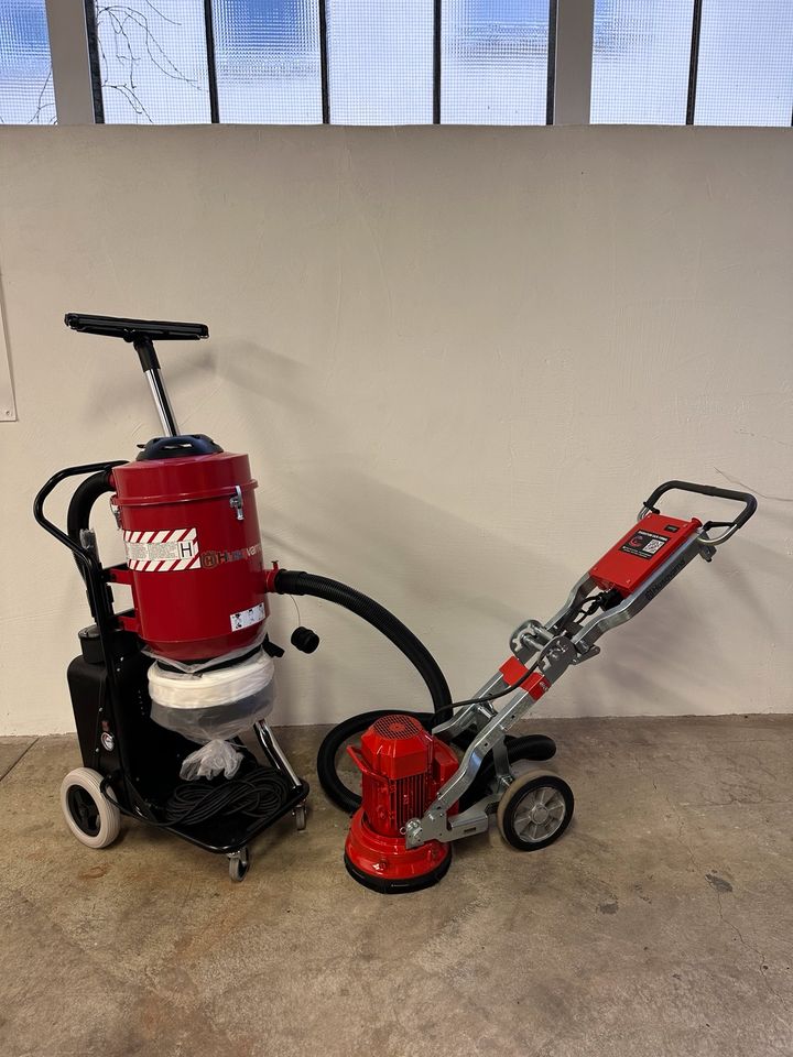 Bodenschleifmaschine, Husqvarna, Schleifmaschine, MIETEN, LEIHEN in