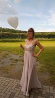 Trauzeugin*Brautjungfer*Hochzeit*Gast*Abbiball*Abendkleid*Altrosa Bayern - Schweinfurt Vorschau