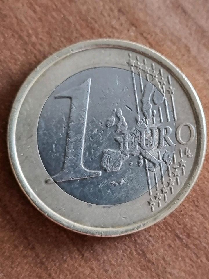 1€ Münze Belgien von 1999 König Albert II in Offenburg