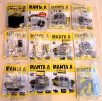 Hachette Opel Manta GTE 1:8 diverse Ausgaben von 2 bis 56 Baden-Württemberg - Friolzheim Vorschau