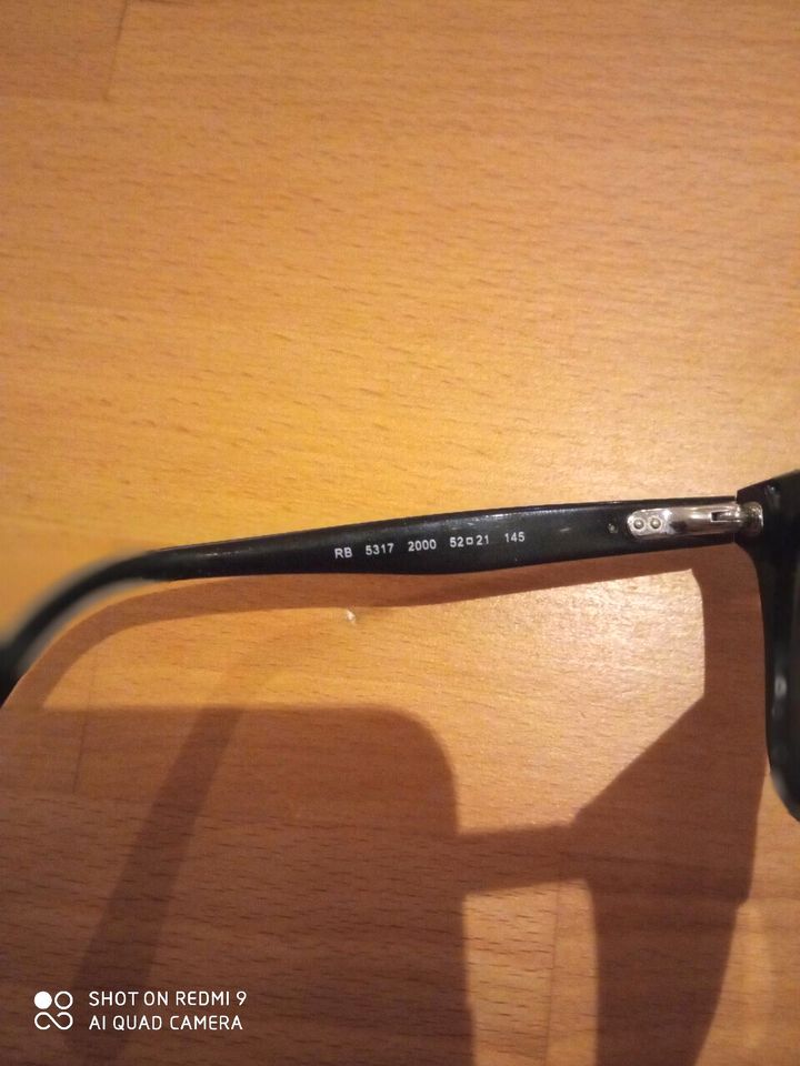 Ray Ban Brille schwarz in Duderstadt