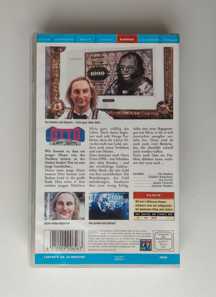 Otto - Der Film O.Waalkes [VHS] Videokassette (BMG-1999) in Oer-Erkenschwick