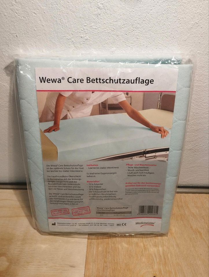 Wewa Care Bettschutzauflage 85x90cm bei Inkontinenz in Tiefenbach