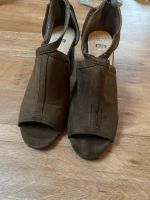 High Heel khaki/Boots/Stiefelette Nordrhein-Westfalen - Borken Vorschau