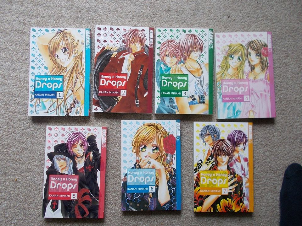 7 x Manga Taschenbücher