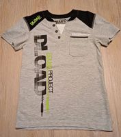 T-Shirt here+there DLOAD Lagen-Look, grau, Gr. 122/128 Sachsen - Kamenz Vorschau