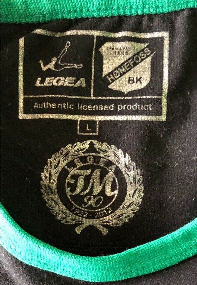Original LEGEA Teamwear T-Shirt L Large Honefoss BK Norway Trikot in Maintal