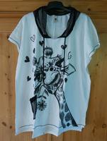 TREDY: witziges Oversized-Shirt m. Giraffe u. Glitzer, Gr. 4! Nordrhein-Westfalen - Jülich Vorschau