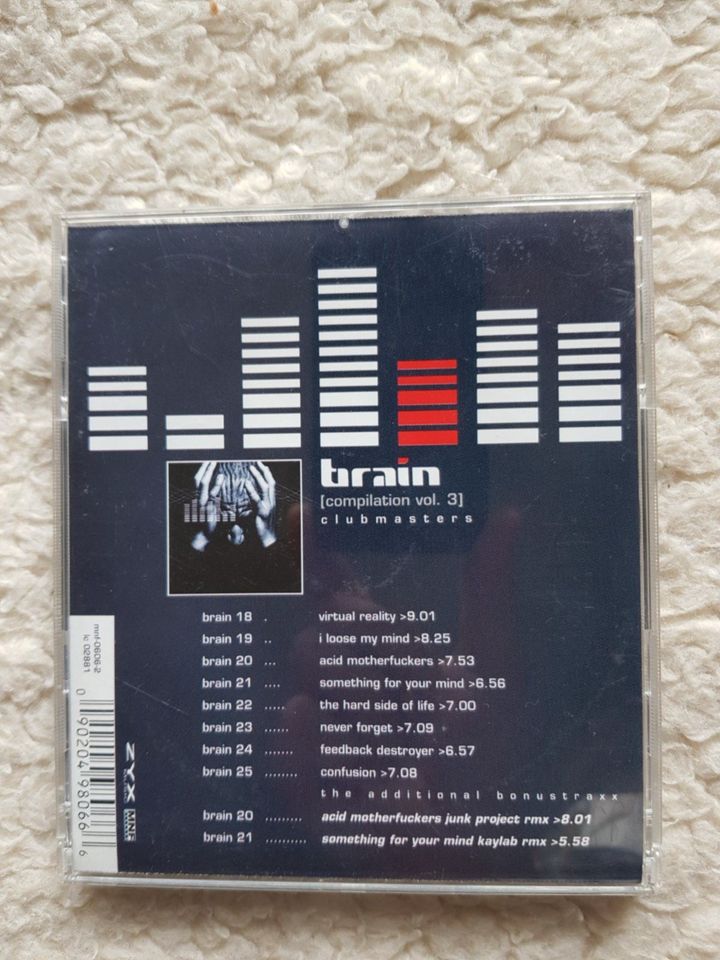 Aus Sammlung: CD brain compilation Vol 3 sehr guter Zustand Acid in Kinderhaus