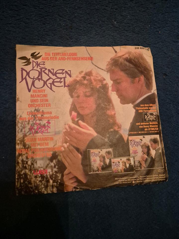 Schallplatte, Single, Vinyl, Die Dornenvögel, Henry Mancini in Geschendorf