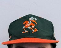 Miami Hurricanes vintage Snapback Cap 1990s Hessen - Waldeck Vorschau