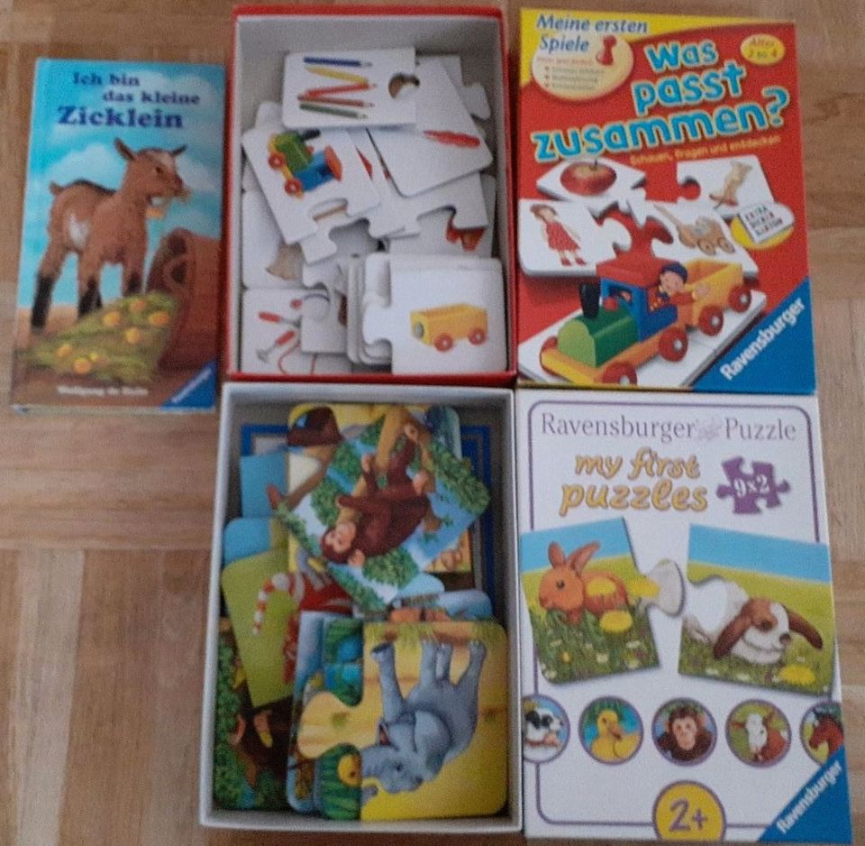 Puzzlebücher Vorlese Kinder Lieder Bücher Lern Puzzle Spiele in Mühlhausen i.d. Oberpfalz