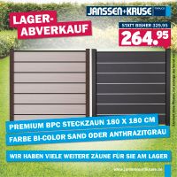 Premium Bpc Steckzaun 180x180cm TOP ANGEBOT!!! Niedersachsen - Emden Vorschau