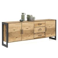 Sideboard 2266 Janne Kommode Anrichte Schrank in Eiche furniert Nordrhein-Westfalen - Bad Oeynhausen Vorschau