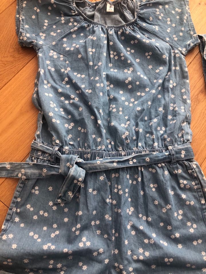 Jeans Jumpsuit, Einteiler, Onesie, wie NEU, 134/140 + 146/152 in Ursensollen