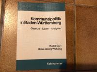 Kommunalpolitik in Baden-Württemberg 1979 Gesetze Daten Analysen Nordrhein-Westfalen - Löhne Vorschau