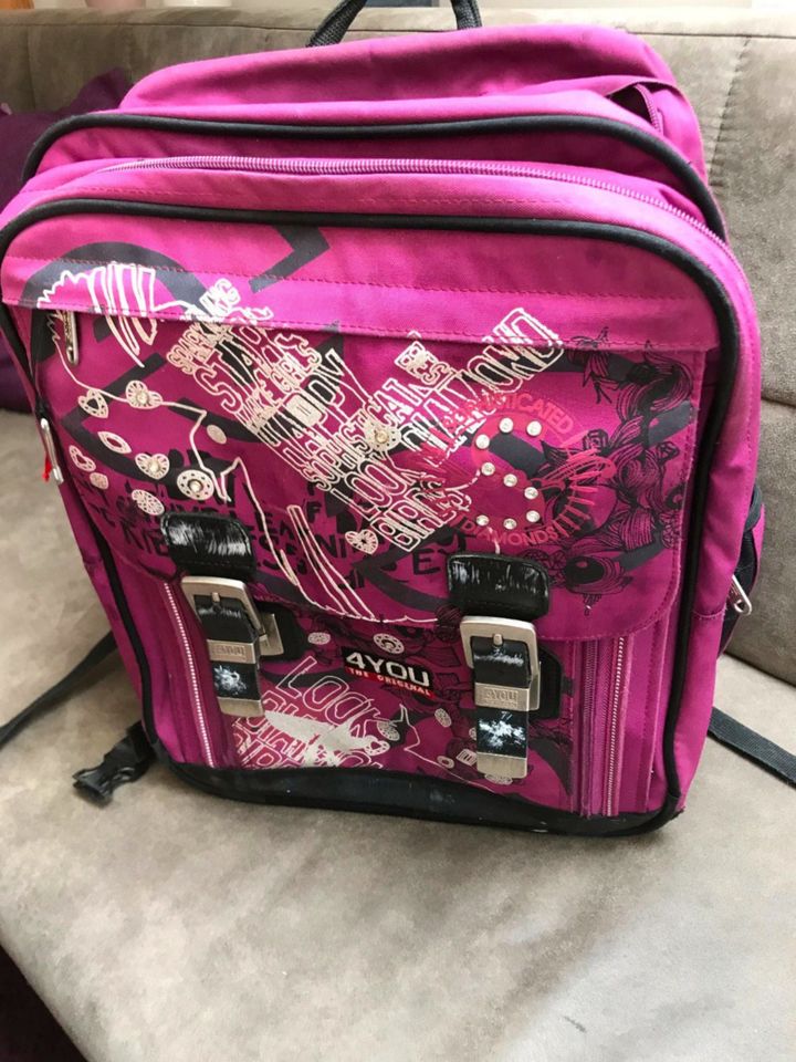 Schulranzen Ranzen Schultasche Rucksack pink schwarz in Bayern - Schöllnach  | eBay Kleinanzeigen ist jetzt Kleinanzeigen