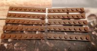 Lego 10x Platte 1x8 plate 3460 braun reddish brown Gerbstedt - Gerbstedt Vorschau