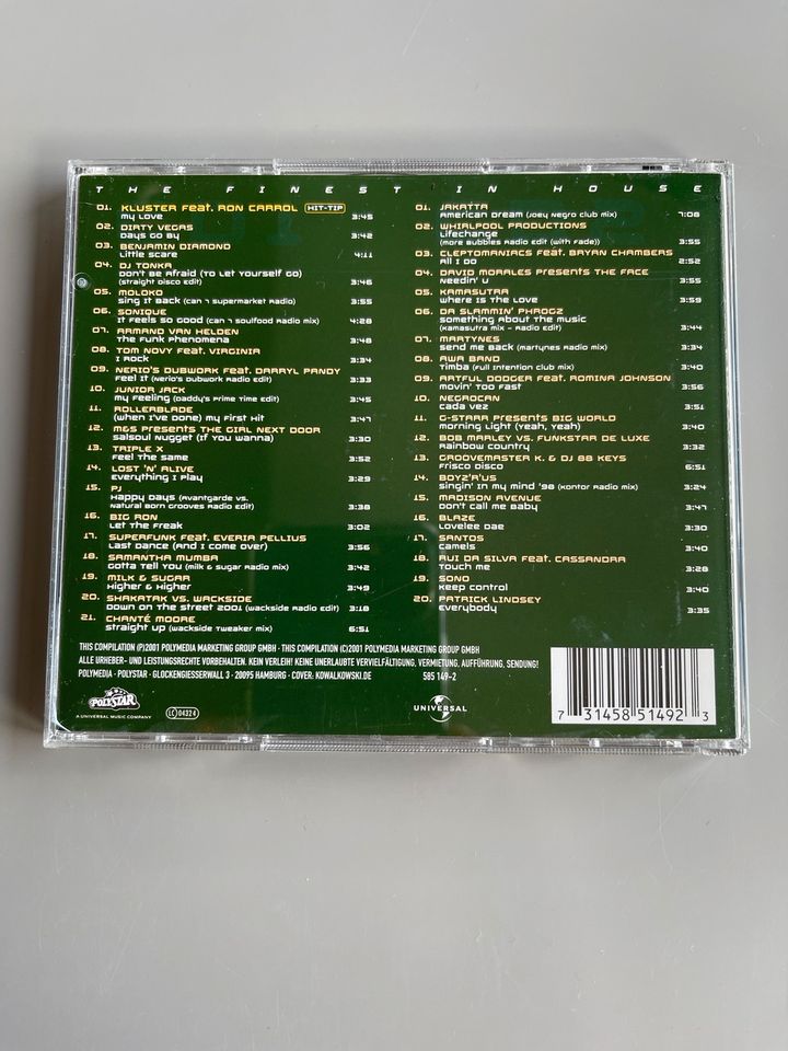 CD Album original Firstclass the Finest in House Vol.11 in OVP in Bad Segeberg