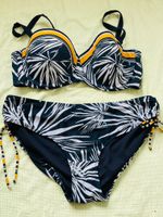 Bikini Gina Benotti 48/50 90D blau mit Blumen Enstings Baden-Württemberg - Mannheim Vorschau