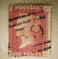 Red Penny Briefmarke One Penny Red Nordrhein-Westfalen - Büren Vorschau