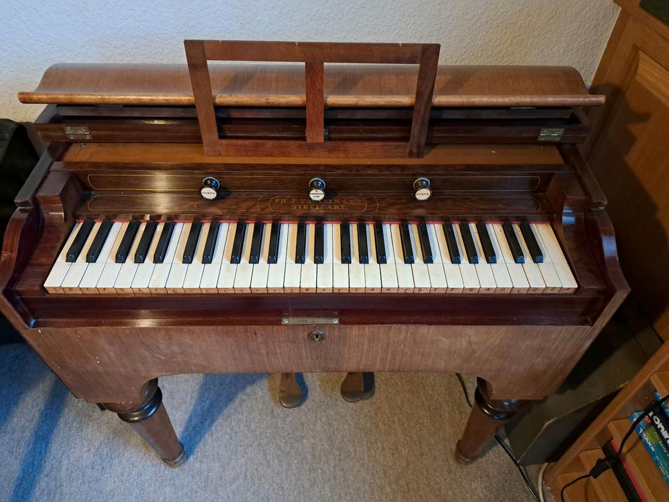 Physharmonika (Vorläufer vom Harmonium ) Fa. Trayser in Ottendorf-Okrilla