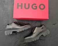 Hugo Boss Herren Schuhe 41 schwarz neu Denzel Leder Stuttgart - Vaihingen Vorschau