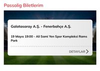 2x Galatasaray Fenerbahce Tickets verfügbar Berlin - Tempelhof Vorschau