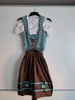 Dirndl türkis / braun Größe 34 Frankfurt am Main - Altstadt Vorschau