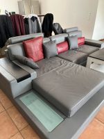 Ledersofa mit LED Bayern - Kettershausen Vorschau