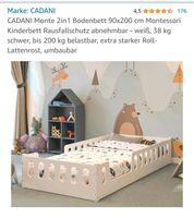 Bodenbett Kinder 90x200cm Thüringen - Berka/Werra Vorschau