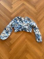 Leinen Bluse Croptop floral München - Moosach Vorschau