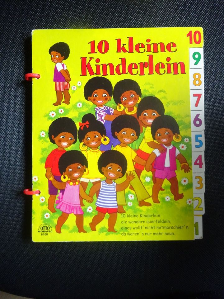 Bilderbuch mit dicken Pappseiten "10 kleine Kinderlein" in Bergisch Gladbach