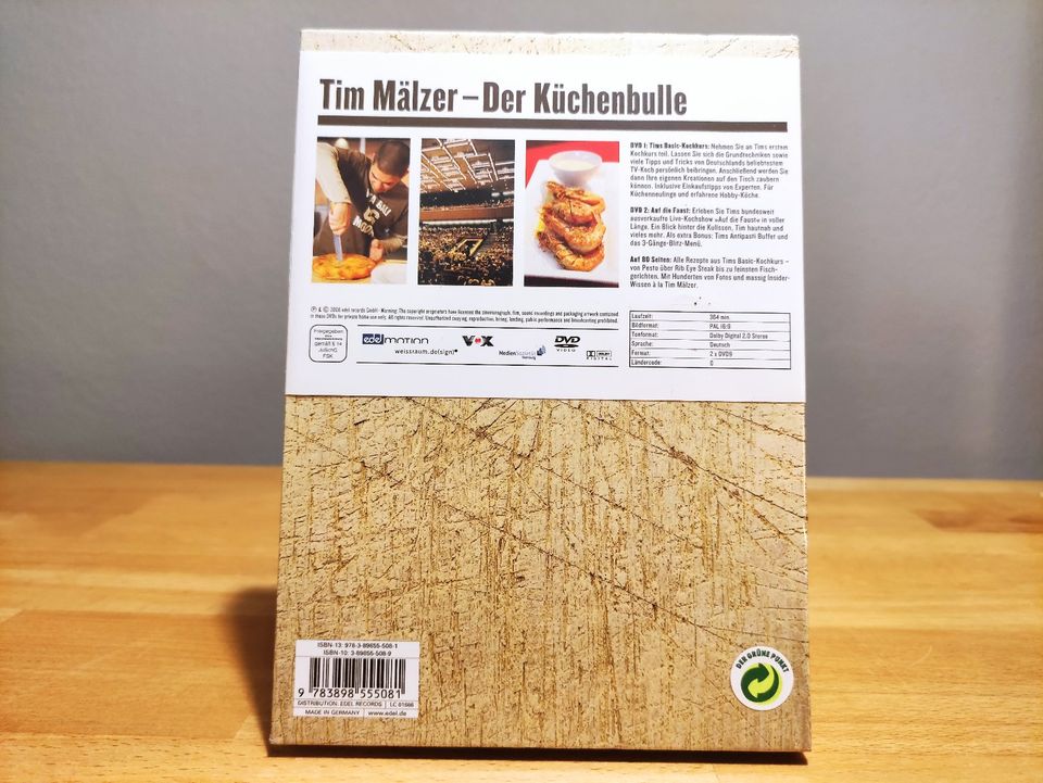 NEU Tim Mälzer - Der Küchenbulle 2 DVD Rezeptbuch Kochbuch OVP in Lilienthal