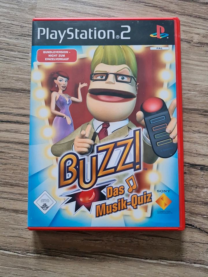 Spiel "Buzz! - Das Musik-Quiz" Playstation 2 in Hessisch Oldendorf