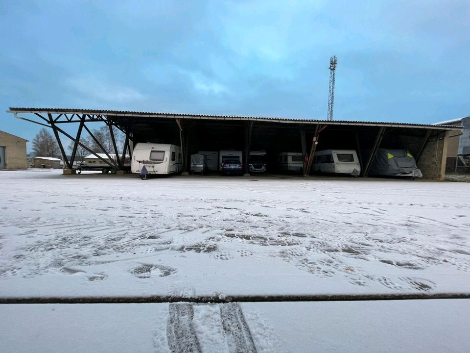 Wohnmobil-, Wohnwagenstellplatz, eingezäunter Stellplatz in Limbach-Oberfrohna