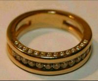 Ring 750 gelbgold mit 40 Brillanten mit Zertifikat Mecklenburg-Vorpommern - Stralsund Vorschau