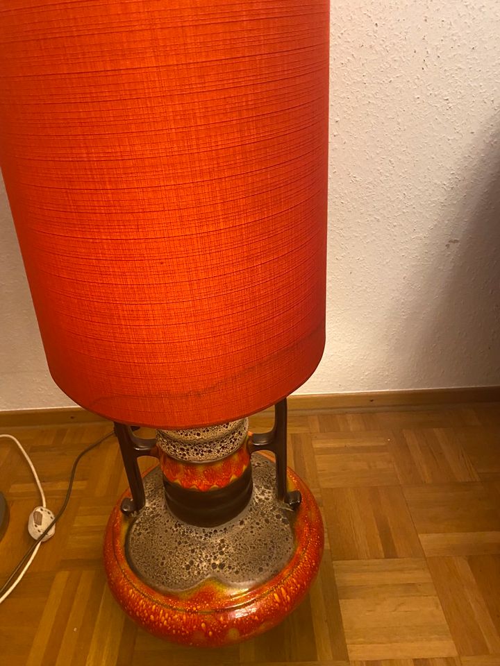 Fat Lava Stehlampe 70er  Retro Vintage Mid Century in Weinheim