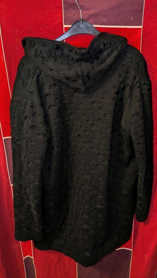 Schwarze offene Damen Wolljacke Größe XL Carisma Casual in Sondershausen