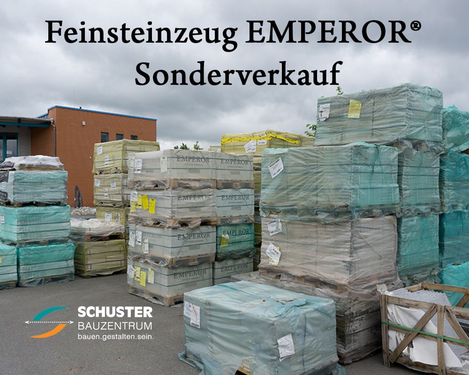 Sonderposten Feinsteinzeug EMPEROR Platte Terrasse 2.Wahl Keramik Fliese Angebot 2. Wahl Italien Sonderverkauf in Oelsnitz/Erzgeb.