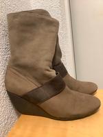 CAMPER Leder Lammfell Stiefel 40 beige braun Stiefeletten Baden-Württemberg - Karlsruhe Vorschau
