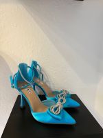 Pumps High Heel Prinzessin Türkis Gr.38 Glitzer Nordrhein-Westfalen - Willich Vorschau