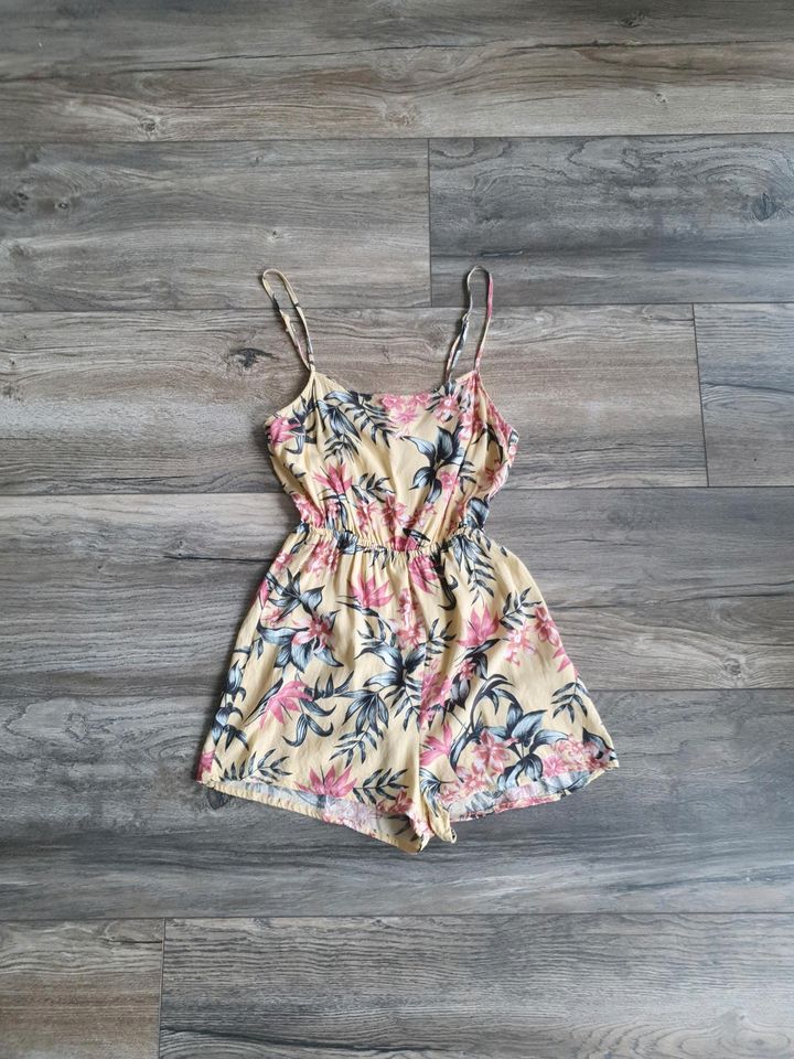 WIE NEU ❤ H&M DIVIDED 34 XS Jumpsuit Sommer kurz gelb Muster bunt in Hessen  - Limburg | eBay Kleinanzeigen ist jetzt Kleinanzeigen