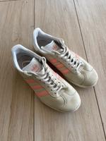 Adidas Gazelle Sneaker beige/rosa Gr. 38 2/3 Bayern - Hebertshausen Vorschau