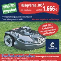 Husqvarna Automower Rasenroboter 305 inkl. Installation Sachsen - Hainichen Vorschau