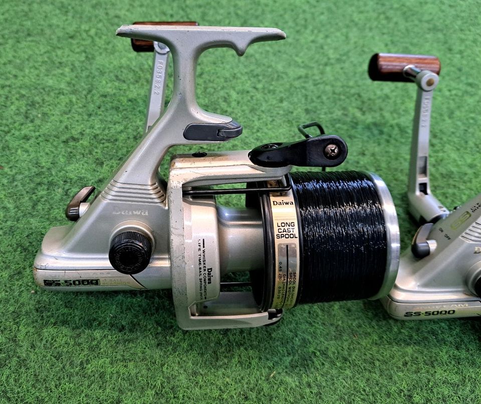 2× Daiwa Longbeam SS5000 Karpfenrollen SS 5000 Karpfenangeln Carp in Bad Bentheim