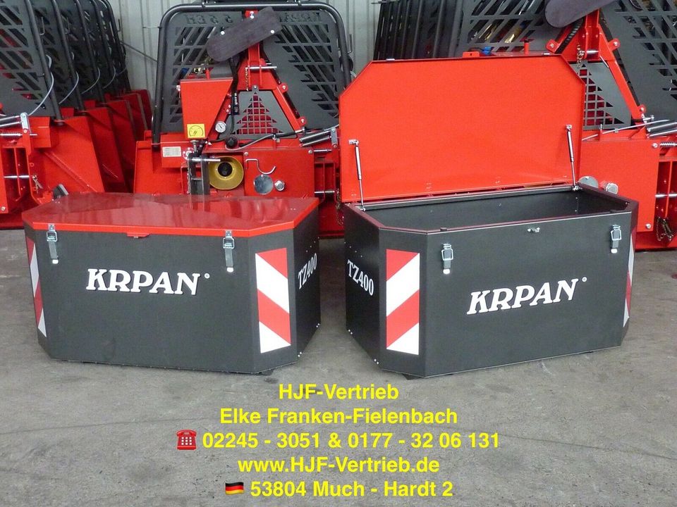 ⚠️ Krpan® TZ 400 Traktorkiste, Traktorbox, Schlepperkiste in Much