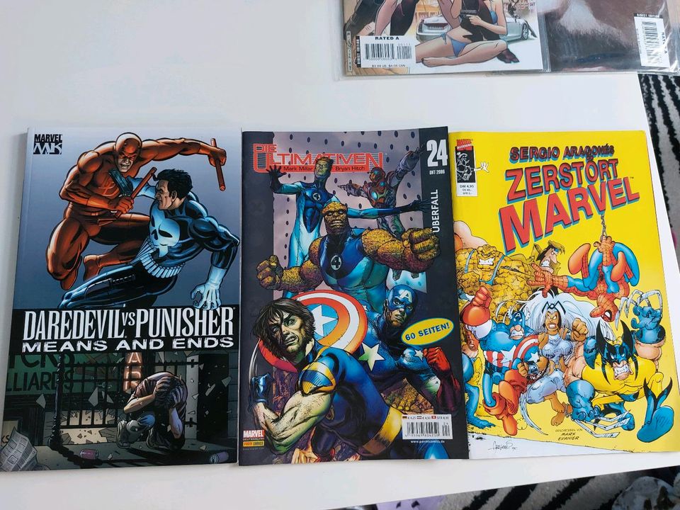 Marvel Comics Bücher Hefte Ironman Spiderman Captain America in Gera