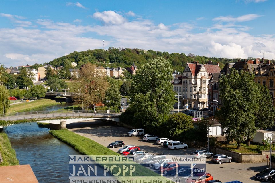 Zweiraumwohnung mit barrierefreiem Zugang im Stadtzentrum in Greiz