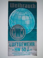 Bedienungsanleitung Weihrauch HW 50 S und MII Aachen - Aachen-Haaren Vorschau